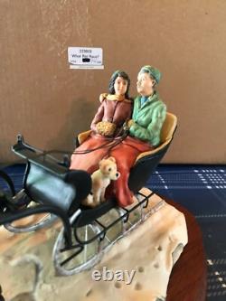 Lowell Davis What Rat Race Figurine Horse Sleigh Ride Limited Edition 94/1200