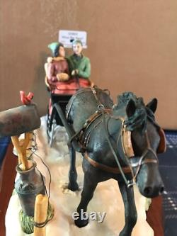Lowell Davis What Rat Race Figurine Horse Sleigh Ride Limited Edition 94/1200