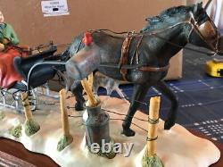Lowell Davis What Rat Race Figurine Horse Sleigh Ride Limited Edition 94/1200