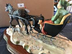Lowell Davis What Rat Race Figurine Horse Sleigh Ride Limited Edition 94/1200