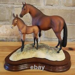 Lowell Davis Woodscolt Figurine Horse Mare Colt