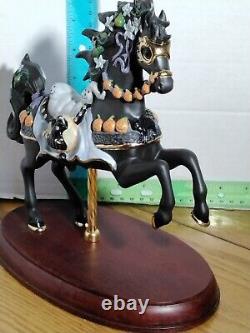 Ltd EDT Lenox Halloween Carousel Horse Take A Look! This Is A Real Beauty