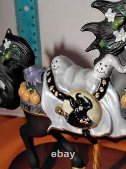 Ltd EDT Lenox Halloween Carousel Horse Take A Look! This Is A Real Beauty