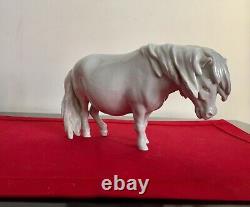 MEISSEN Porcelain Horse rare SHETLAND PONY mint