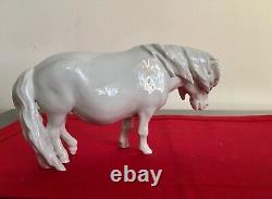 MEISSEN Porcelain Horse rare SHETLAND PONY mint