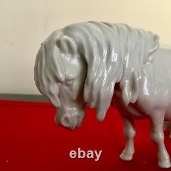 MEISSEN Porcelain Horse rare SHETLAND PONY mint