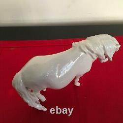 MEISSEN Porcelain Horse rare SHETLAND PONY mint