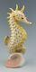 Mint Herend Seahorse Butterscotch Fishnet Sea Horse Figurine