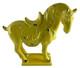 Majestic Asian Chinese Style Horse Ceramic Figurine Sculpture Medieval Horse