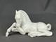 Meissen Blanc De Chine Porcelain Lying Foal Horse #a1195 9 Figurine C. 1937