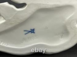 Meissen Blanc De Chine Porcelain Lying Foal Horse #A1195 9 Figurine c. 1937