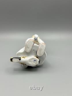 Meissen Julis Hentschel's Children Boy Tea Bowl & Toy Horse Figurine