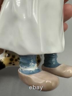 Meissen Julis Hentschel's Children Boy Tea Bowl & Toy Horse Figurine