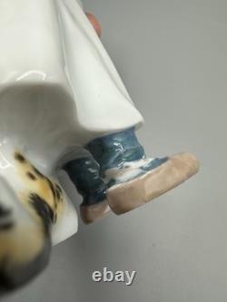 Meissen Julis Hentschel's Children Boy Tea Bowl & Toy Horse Figurine