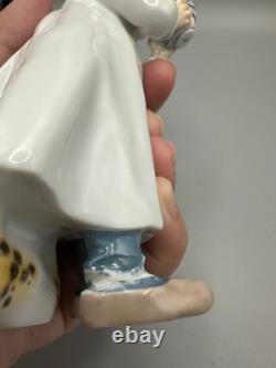 Meissen Julis Hentschel's Children Boy Tea Bowl & Toy Horse Figurine