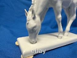 Meissen Porcelain Blanc de Chine Grazing Horse