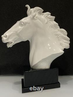 Meissen Porcelain Horse Bust