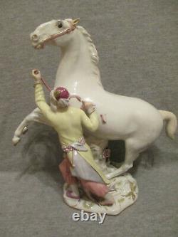 Meissen Porcelain Turkish Horse Tamer, 1840
