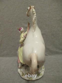 Meissen Porcelain Turkish Horse Tamer, 1840