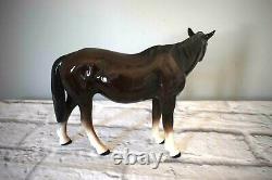 Melba Ware England Mare Horse with Foal Colt Pony Porcelain Figurines Vintage RARE
