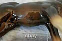 Melba Ware England Mare Horse with Foal Colt Pony Porcelain Figurines Vintage RARE