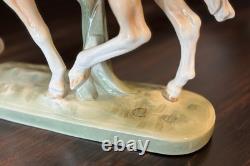 Mid-Century Goldcrest Palomino Fine China Horse Figurine Sculpture 1155-2 11.75