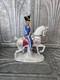 Mid-century Sitzendorf Porcelain Cavalry Figurine, Light Dragoons 1812