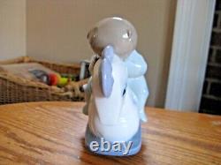 NAO Lladro Spain ROCK ME TO SLEEP 1476 Baby Boy On a Rocking Horse Figurine 2003