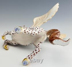 NEW HEREND Large PEGASUS Horse Chocolate Fishnet Figurine 1ST ED ($2,242)