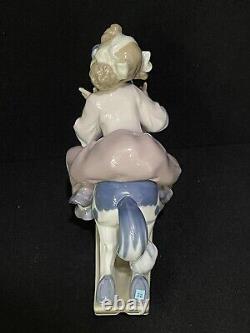 NEW IN BOX Lladro 5769 Faithful Steed Girl on Rocking Horse Porcelain Figurine