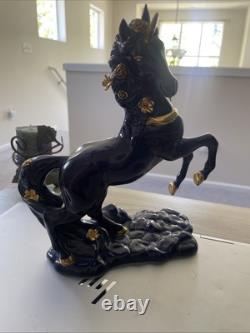NIB Unicorn Horse Porcelain Ceramic Midsummers night Princeton Gallery Lenox 3D