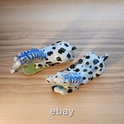 Nelson Rockefeller Collection Mottahedeh Chinese Export Porcelain Horses Chi en