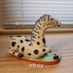Nelson Rockefeller Collection Mottahedeh Chinese Export Porcelain Horses Chi en