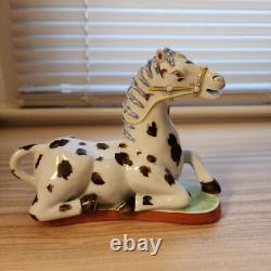 Nelson Rockefeller Collection Mottahedeh Chinese Export Porcelain Horses Chi en
