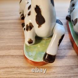 Nelson Rockefeller Collection Mottahedeh Chinese Export Porcelain Horses Chi en