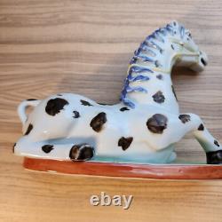 Nelson Rockefeller Collection Mottahedeh Chinese Export Porcelain Horses Chi en
