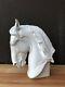 Nice Old Rosenthal White Horse Porcelain Sculpture By Theodore Karner