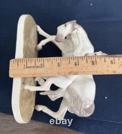 Nymphenburg Horse Group Porcelain Figure Baby and a Mother
