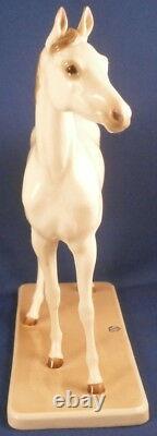 Nymphenburg Porcelain Arabian Horse Figure Figurine Porzellan Figur Stallion #2