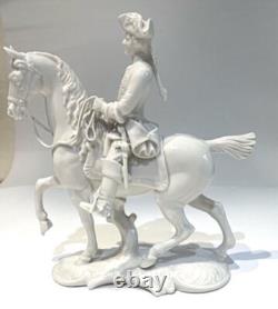 Nymphenburg Porcelain Horse Rider Figurine Figure Perfect Condition Best price