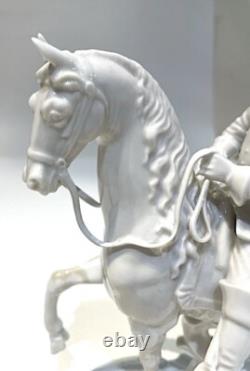 Nymphenburg Porcelain Horse Rider Figurine Figure Perfect Condition Best price