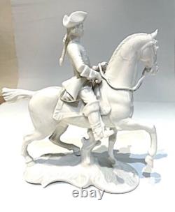 Nymphenburg Porcelain Horse Rider Figurine Figure Perfect Condition Best price