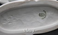Nymphenburg White Porcelain Rearing Arabian Horse Figurine #800 August Göhring