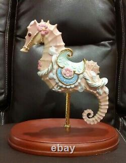 Ocean Fantasy Seahorse Lenox Carousel Horse Ocean Gorgeous Figurine