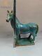 Old Chinese Porcelain Furnace Jun Kiln Handmade Horse Statue