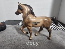Old Hagen Renaker Thunder Morgan Glossy Horse Repaired Lot#2025 Monrovia