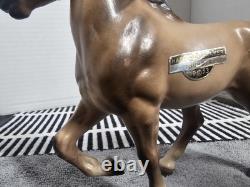 Old Hagen Renaker Thunder Morgan Glossy Horse Repaired Lot#2025 Monrovia