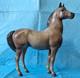 Old Monrovia Hagen Renaker Rose Gray Arabian Stallion Amir With Original $3 Price