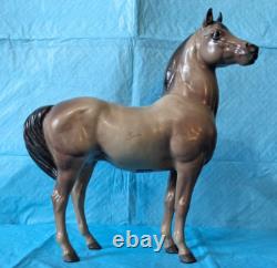 Old Monrovia Hagen Renaker Rose Gray Arabian Stallion Amir with Original $3 Price