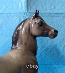 Old Monrovia Hagen Renaker Rose Gray Arabian Stallion Amir with Original $3 Price
